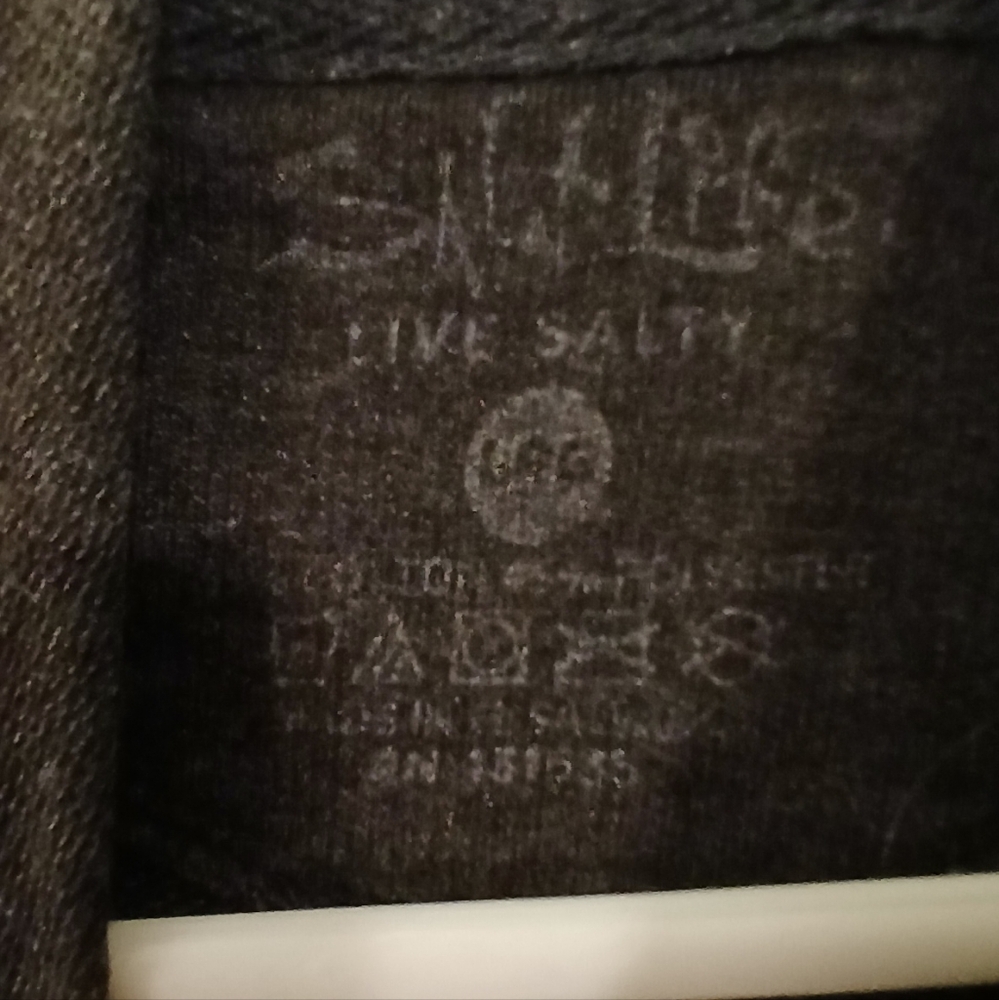 Salt Life Black Hoodie with Logo - Picture 6 of 6